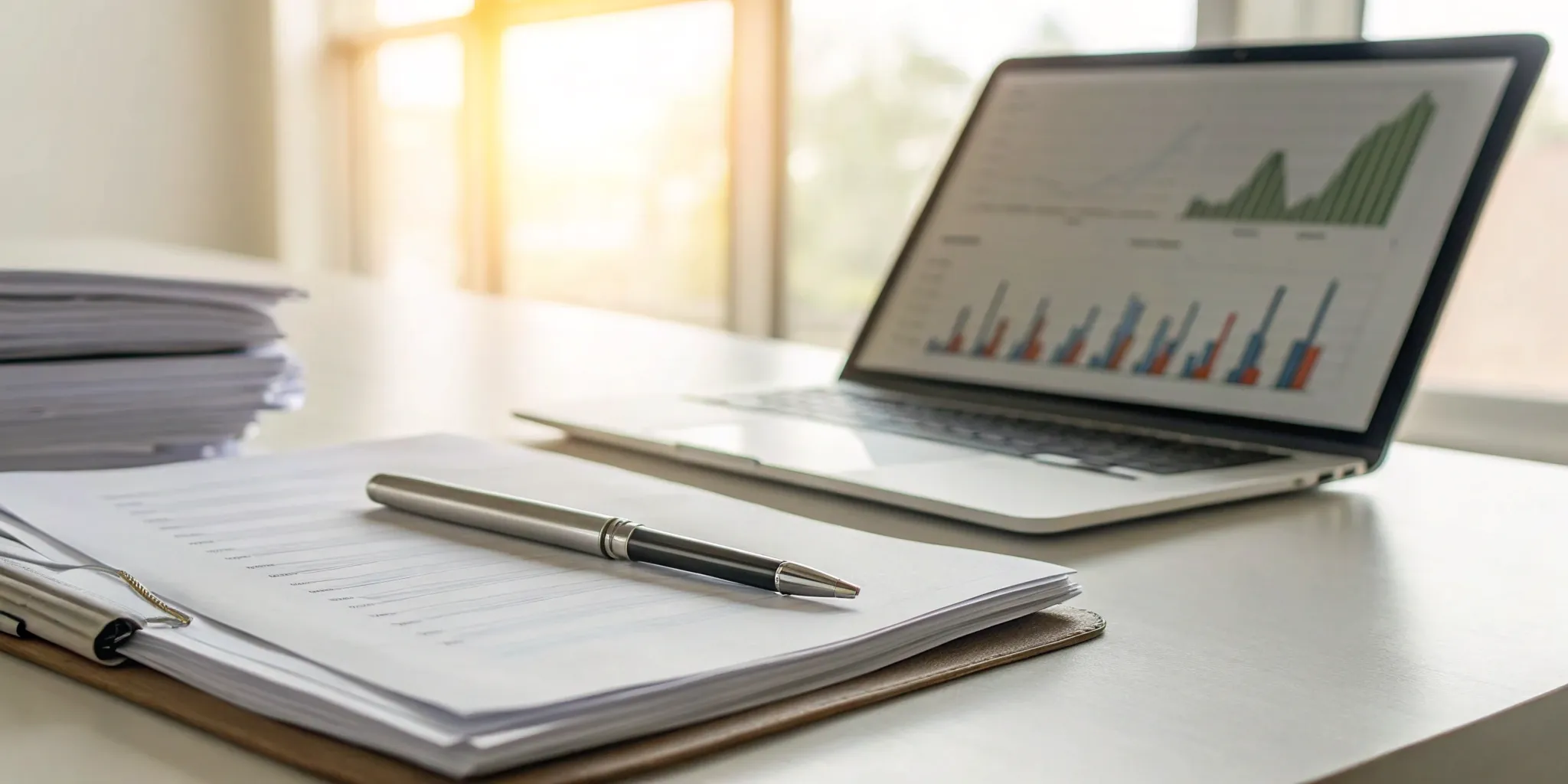 ASC 606 audit preparation for SaaS companies with financial documents and revenue charts.