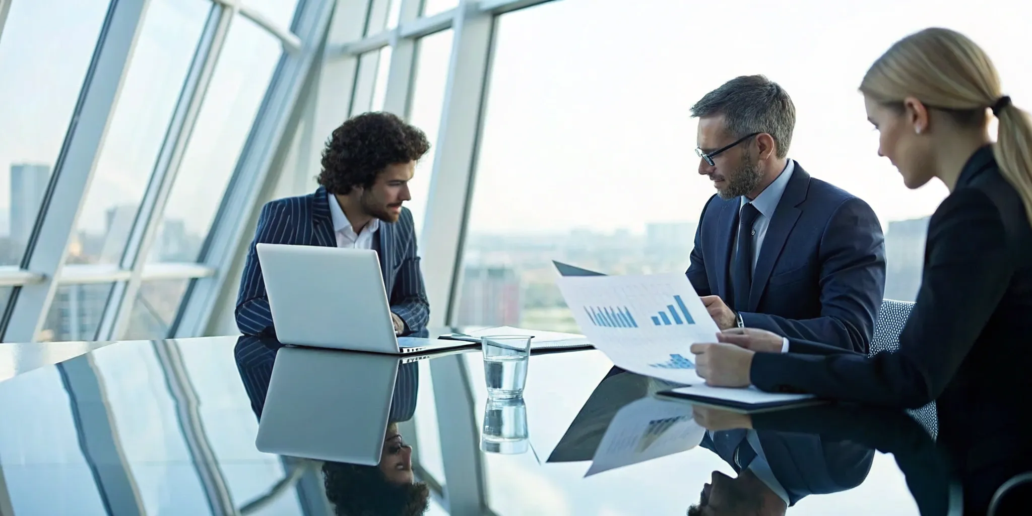 A PCAOB audit firm reviews SaaS revenue reports with a company's finance team.