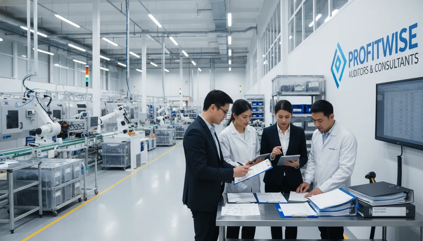 Manufacturing internal controls checklist for audit readiness